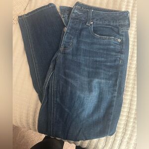 American Eagle Women’s “Tomgirl” Ripped Jeans